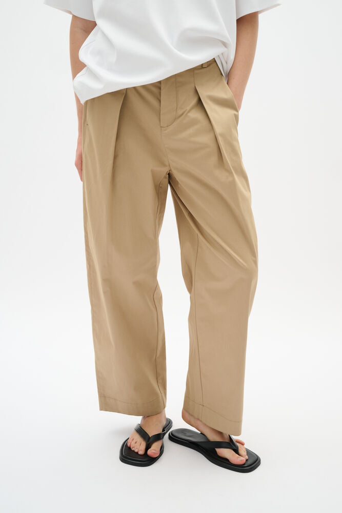InWear ELVIA SINIKKA IW Barrel Pants Latte