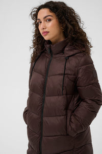 KAFFE KAsusanne Coat-Coffee Bean