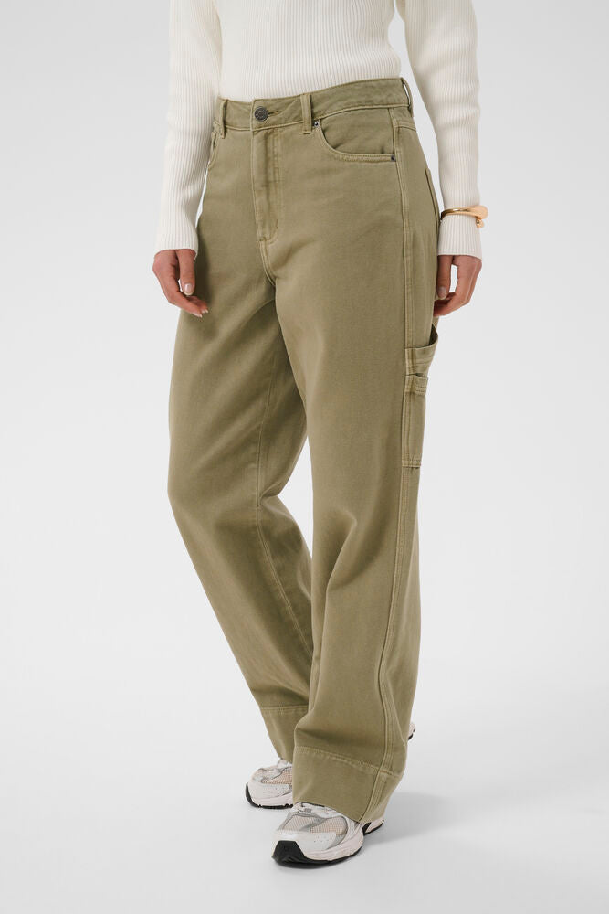 KAFFE KAmimi Cargo Pants Aloe