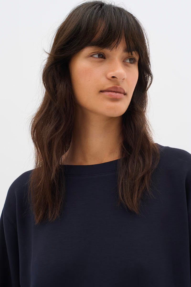 InWear GINCENT Crewneck Sweatshirt Marine Blue