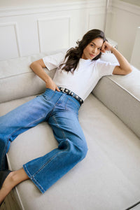 KAFFE KAbrook HW Wide Leg Jeans-30" Drop