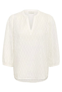 KAFFE KAgabriela Blouse-Chalk White