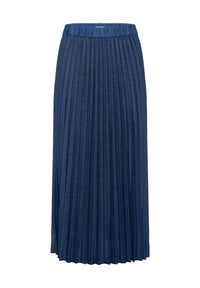 InWear CHERRIE Denim Pleated Skirt