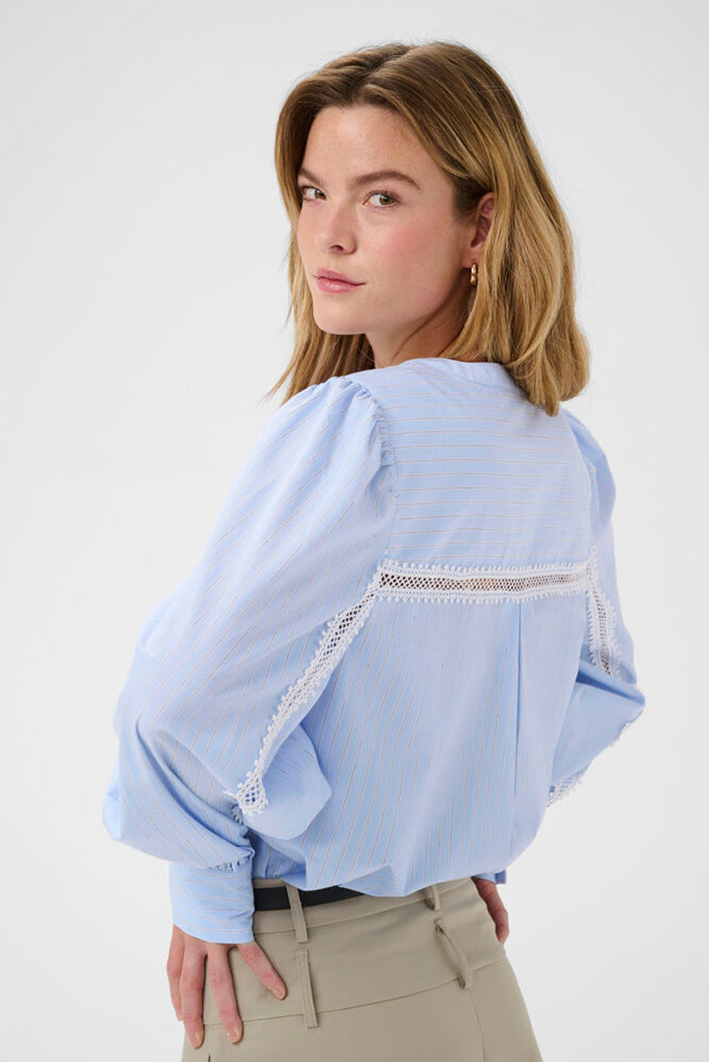 KAFFE KAjada Blouse Nantucket Breeze Stripe