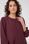 KAFFE KAvivy Blouse-Windsor Wine