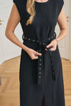 KAFFE KAtessa Dress-Deep Black