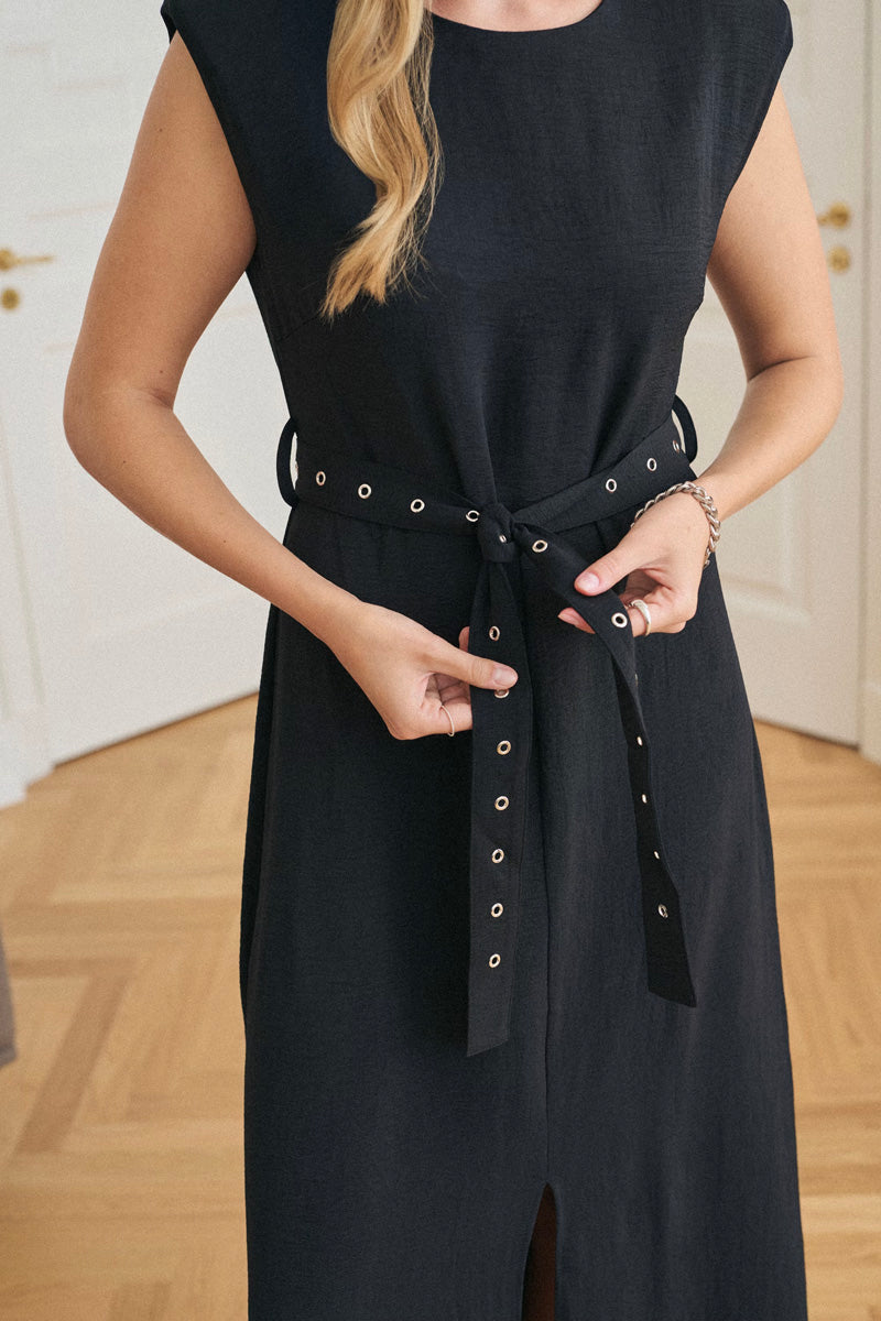 KAFFE KAtessa Dress-Deep Black