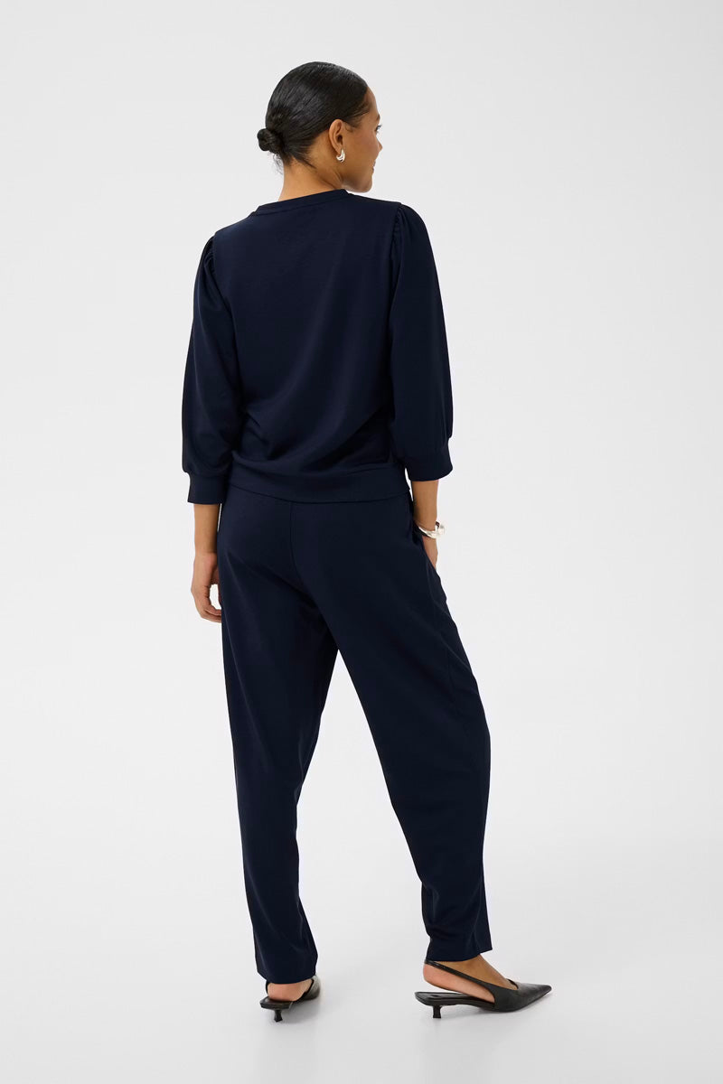 KAFFE KAannie Trousers Midnight Marine
