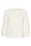 KAFFE KAmerideth Pullover Chalk White