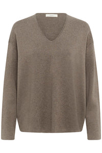 InWear TILDA IW V-Neck Sweater Cinder Melange