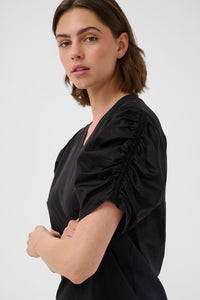 InWear GUDRUN IW V-Neck Tshirt Black