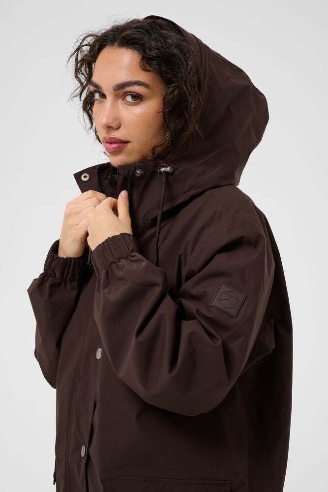 KAFFE KAennie Sophia Coat-Coffee Bean