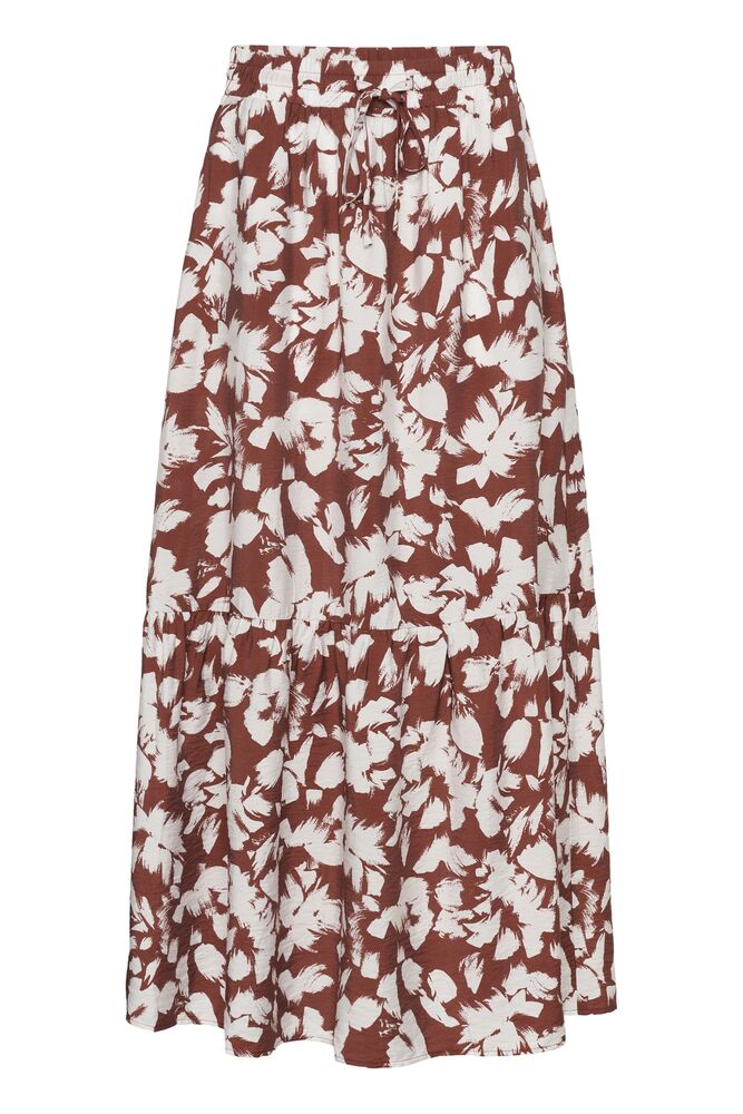 KAFFE KAevie Skirt Henna/Chalk