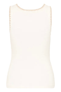 KAFFE KAcarna Tank Top Chalk White