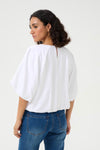 KAFFE KAgabby Blouse Optical White