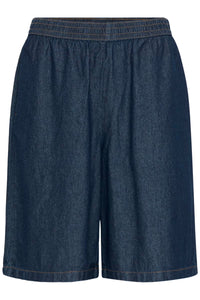 KAFFE KAjade Bermuda Shorts Dark Blue Chambray