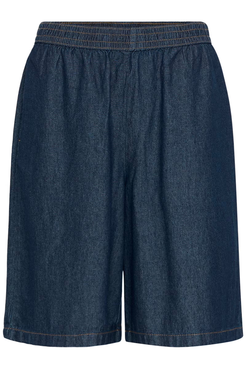 KAFFE KAjade Bermuda Shorts Dark Blue Chambray