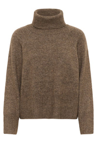 KAFFE KAerin Rollneck Morel Melange