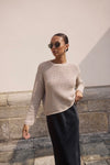 KAFFE KAsolar Pullover Feather Gray