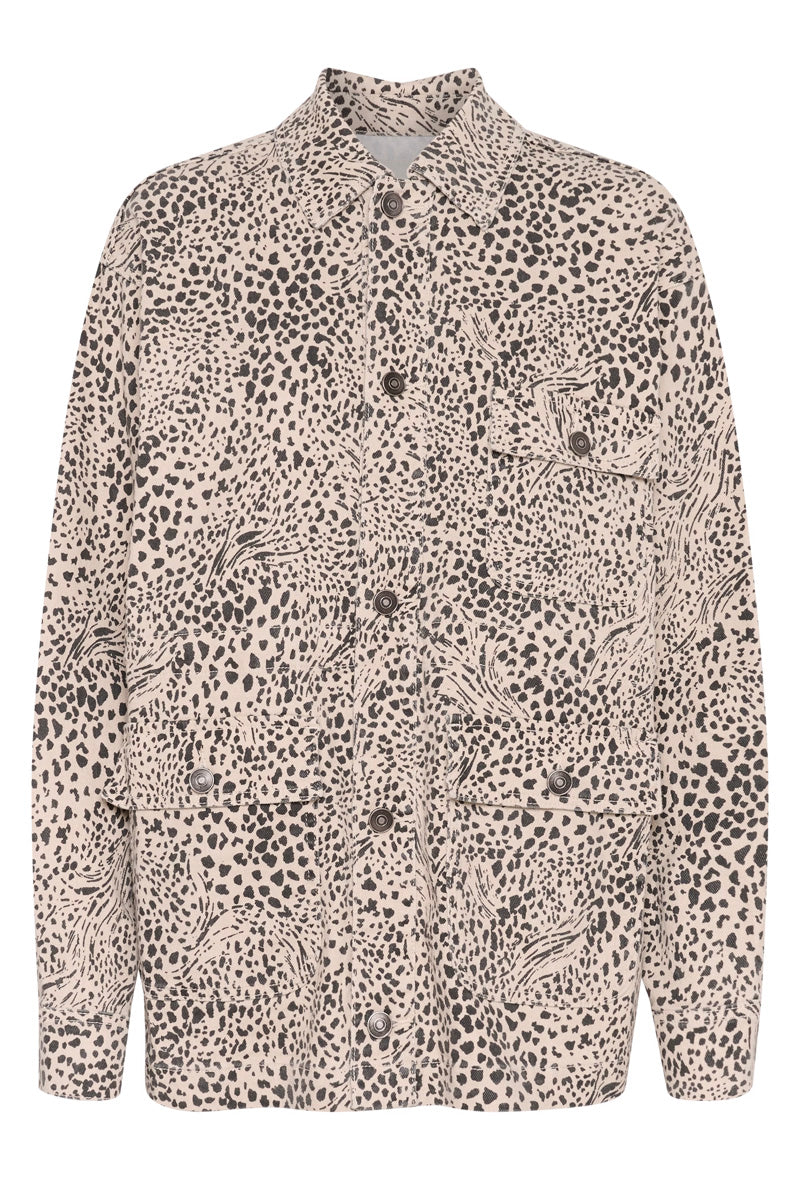 KAFFE KAlisa Jacket Abstract Leopard