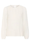 KAFFE KAvivy Blouse-Chalk