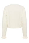KAFFE KAcourson Cardigan-Chalk White