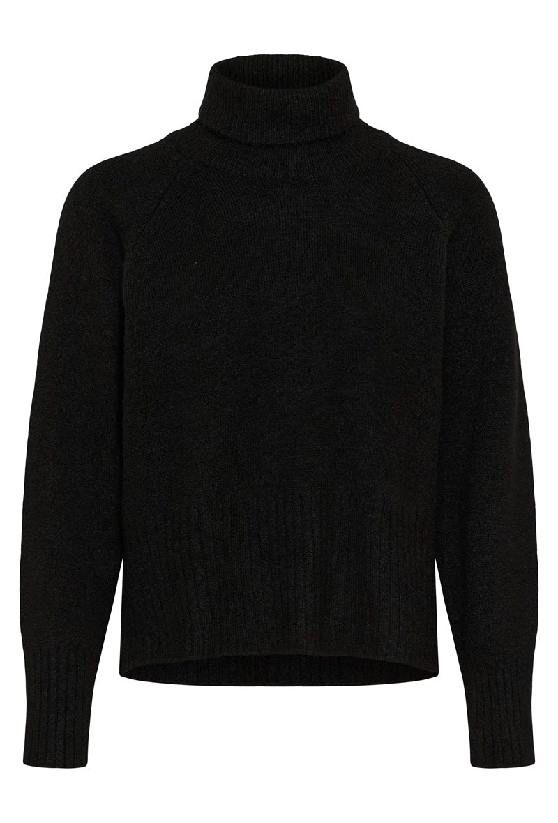 KAFFE KAerin Rollneck Black Deep