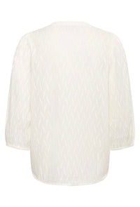 KAFFE KAgabriela Blouse-Chalk White