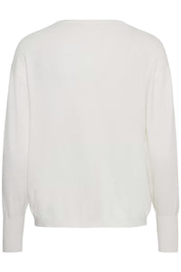 KAFFE KAlizza Mai Pullover-Chalk