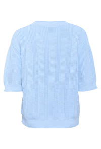 KAFFE KAwhitney Pullover-Windsurfer Blue