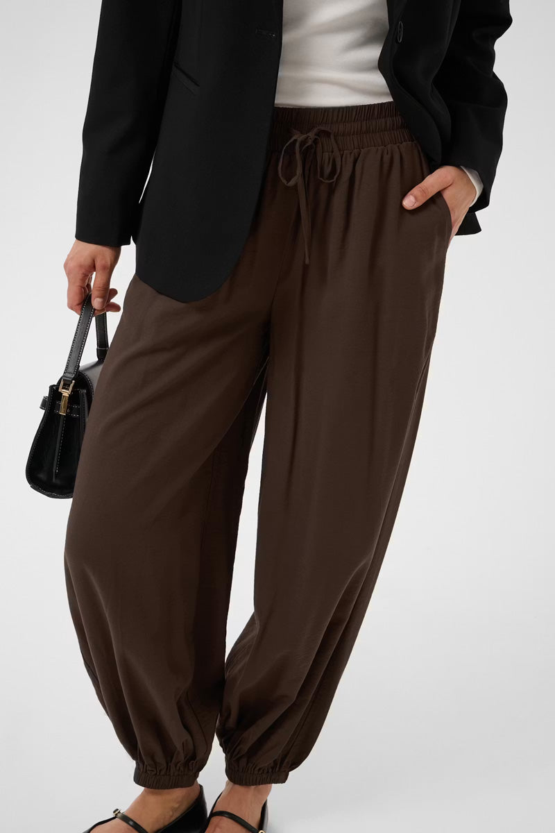 KAFFE KAalberta Trousers-Coffee Bean