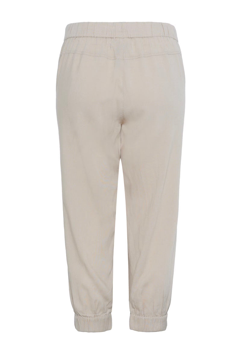 KAFFE KAmilia Capri Pant Feather Gray
