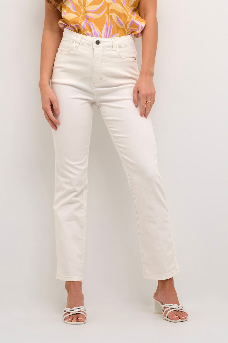 KAFFE KAzelina Jeans Chalk