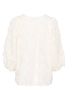 KAFFE KApariva Blouse-Chalk White