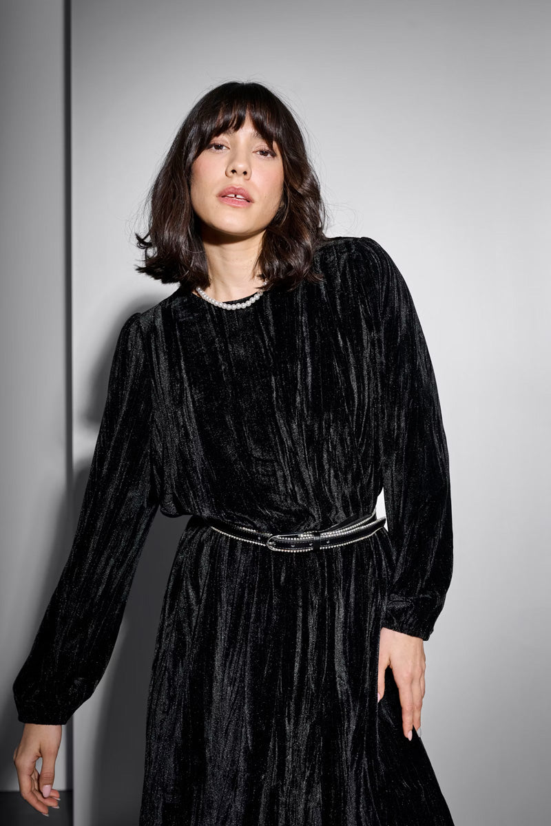 KAFFE KAelva Dress-Deep Black