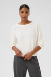 KAFFE KAbetty Pullover Chalk White