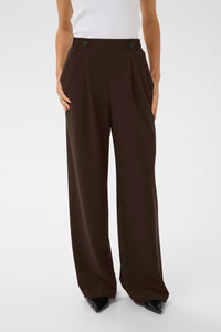 KAFFE KAphoebe Trousers-Coffee Bean