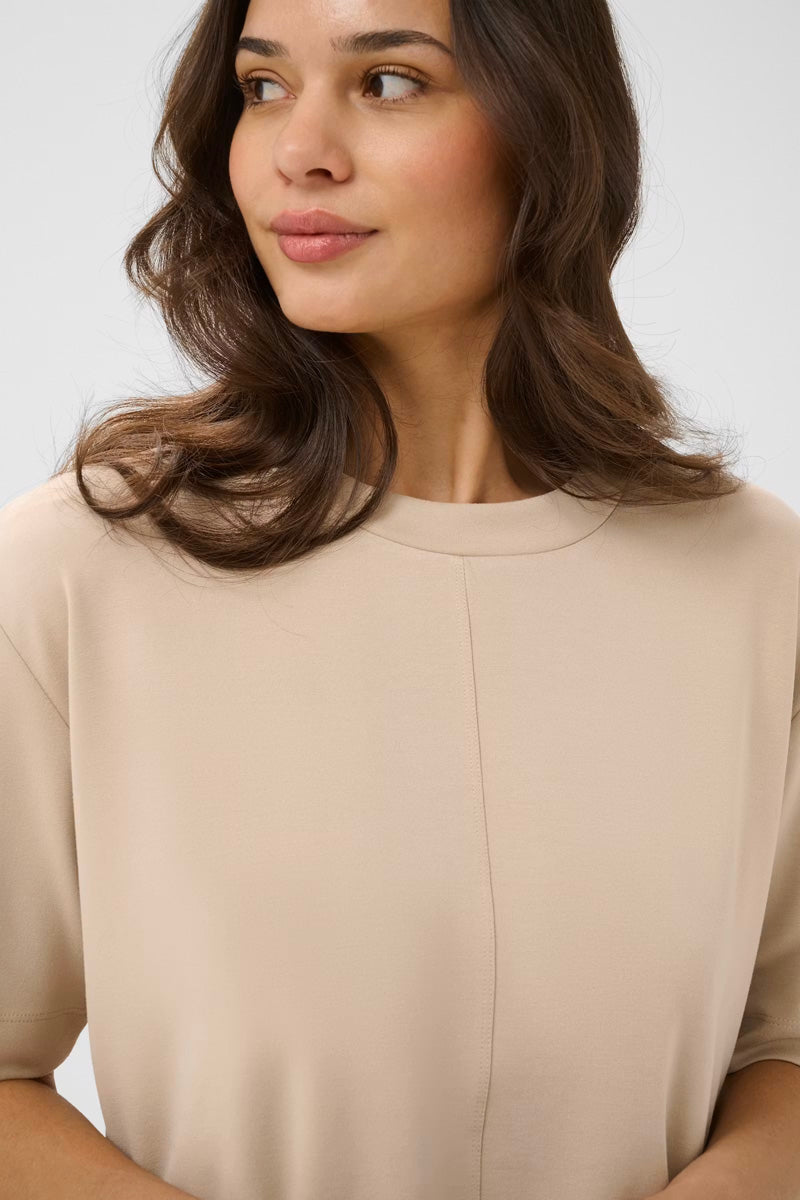 KAFFE KAannie T-Shirt Feather Grey