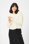 KAFFE KAcourson Cardigan-Chalk White