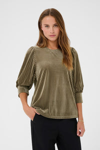 KAFFE KAcaca Blouse-Morel