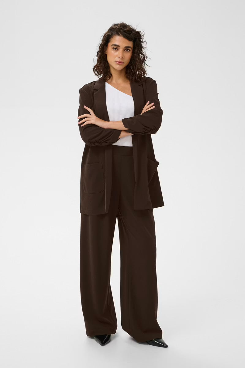 KAFFE KAphoebe Trousers-Coffee Bean