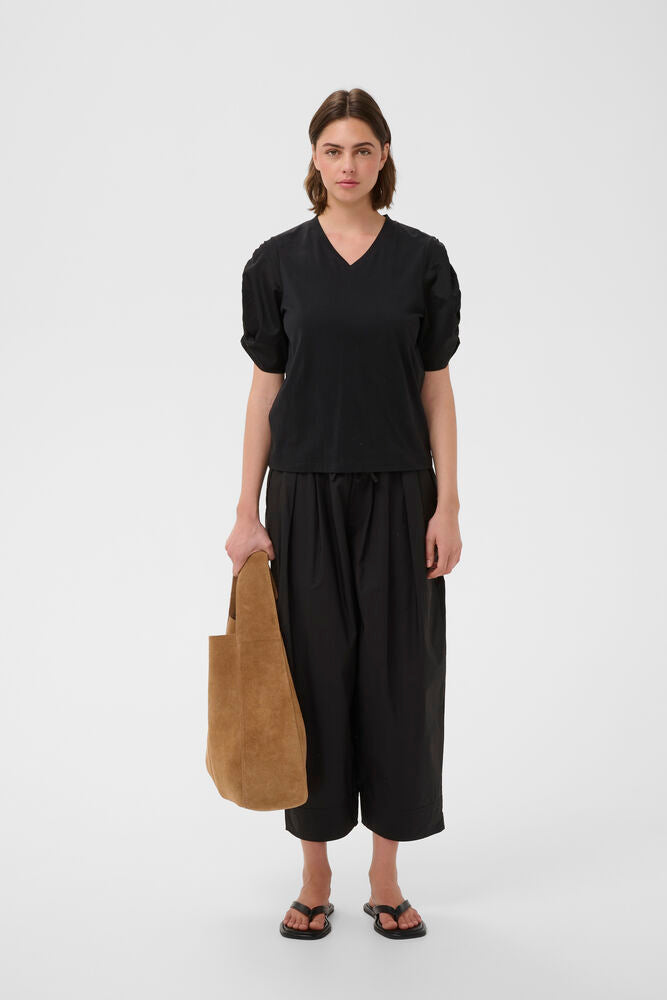 InWear GUDRUN IW V-Neck Tshirt Black