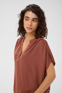 KAFFE KAgina Blouse Henna
