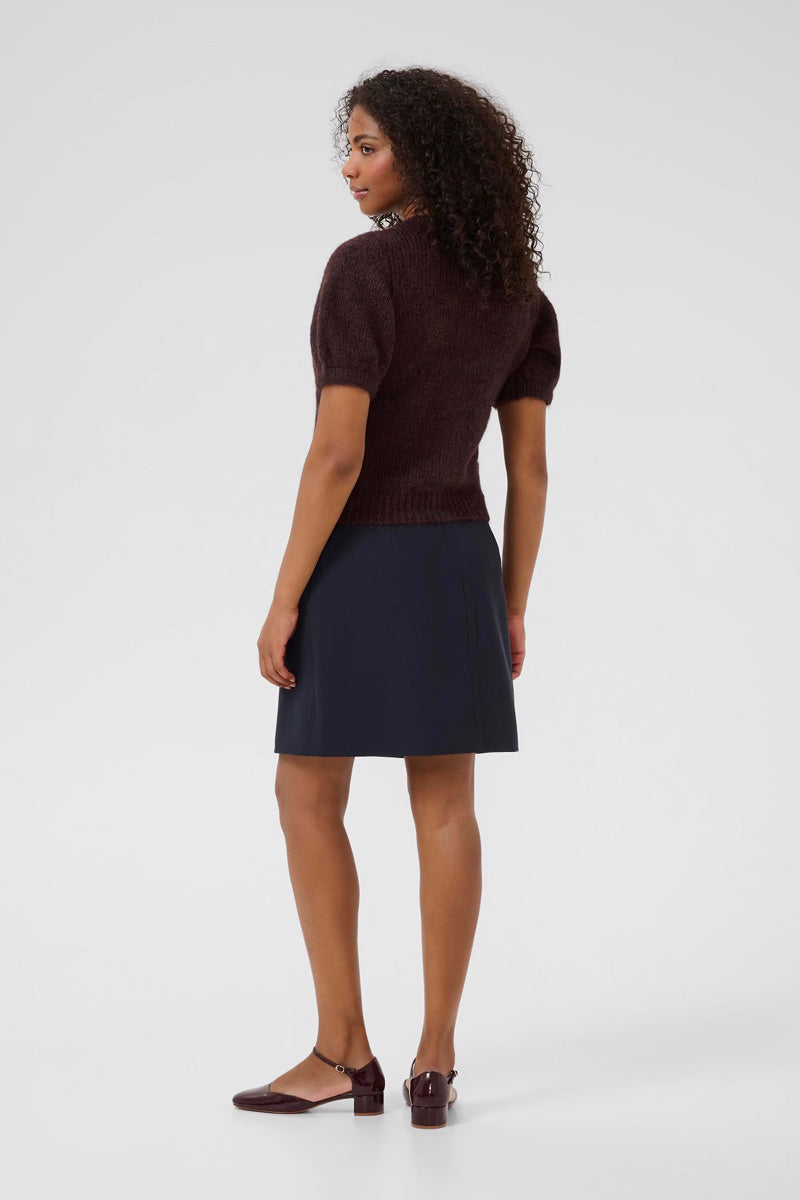 KAFFE KAemilie Cardigan-Fudge