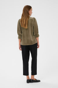 KAFFE KAcaca Blouse-Morel