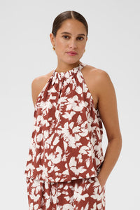 KAFFE KAevie Top Henna/Chalk