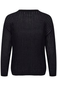 KAFFE KAabalina Knit Pullover Black Deep