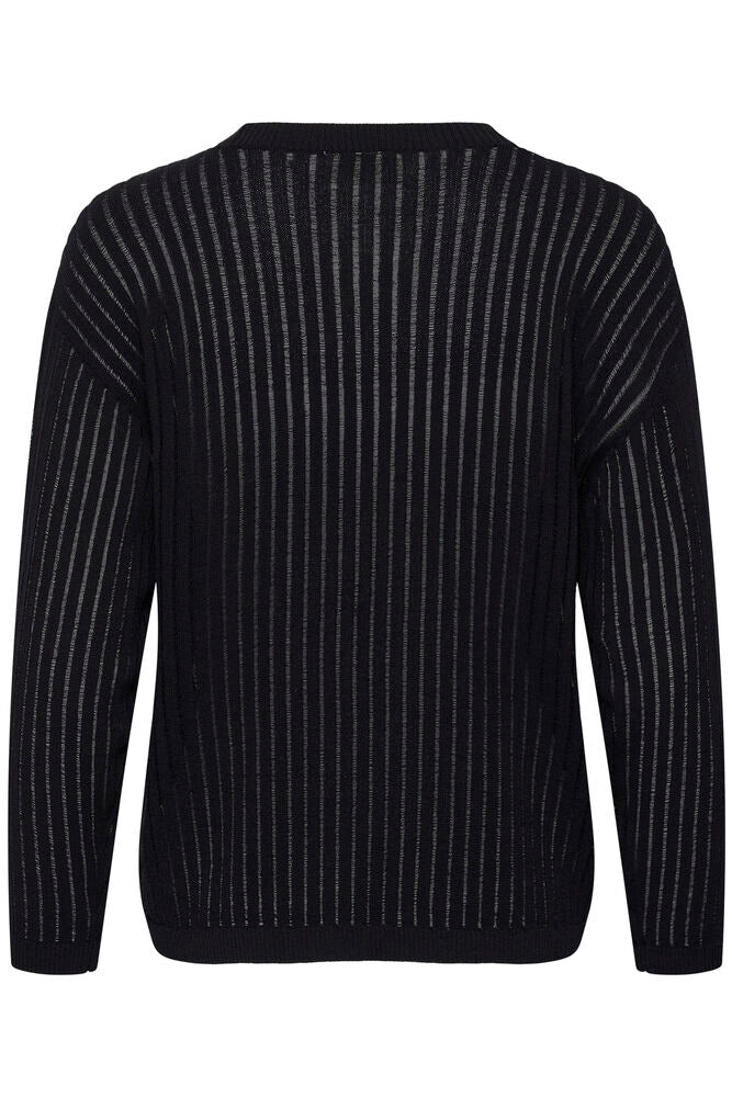 KAFFE KAabalina Knit Pullover Black Deep