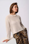 KAFFE KAsolar Pullover Feather Gray