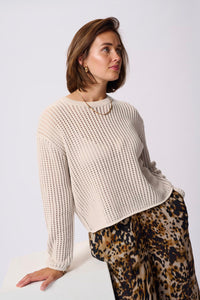 KAFFE KAsolar Pullover Feather Gray